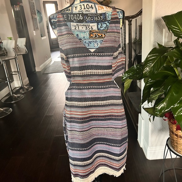 Bohemian Fringe Dress - Picture 1 of 3